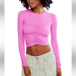 FP Movement by Free People Tempo Ruched Long Sleeve